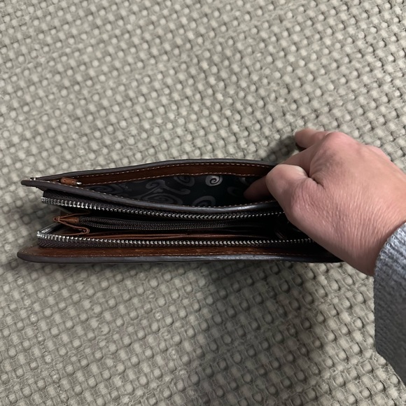 Brighton Ferrara Woven Zip Around Wallet - Picture 8 of 8